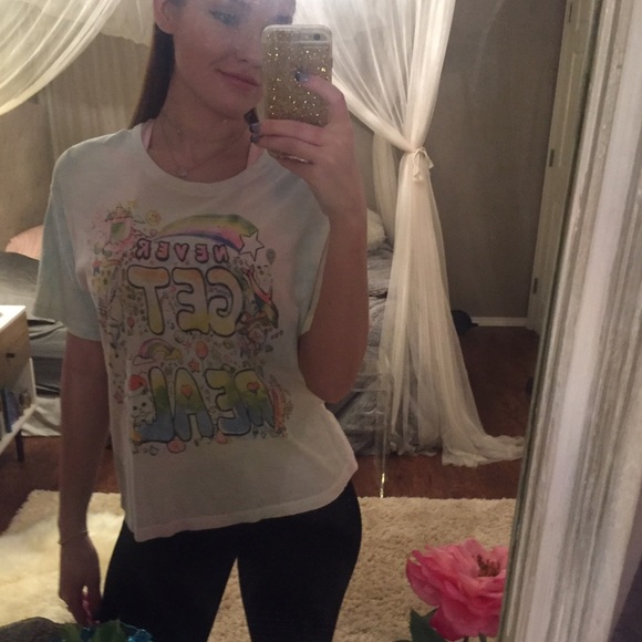 RARE UNIF "Never Get Real" Tee - Picture 3 of 3